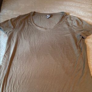 Natural Soul Green Short Sleeve Dress
